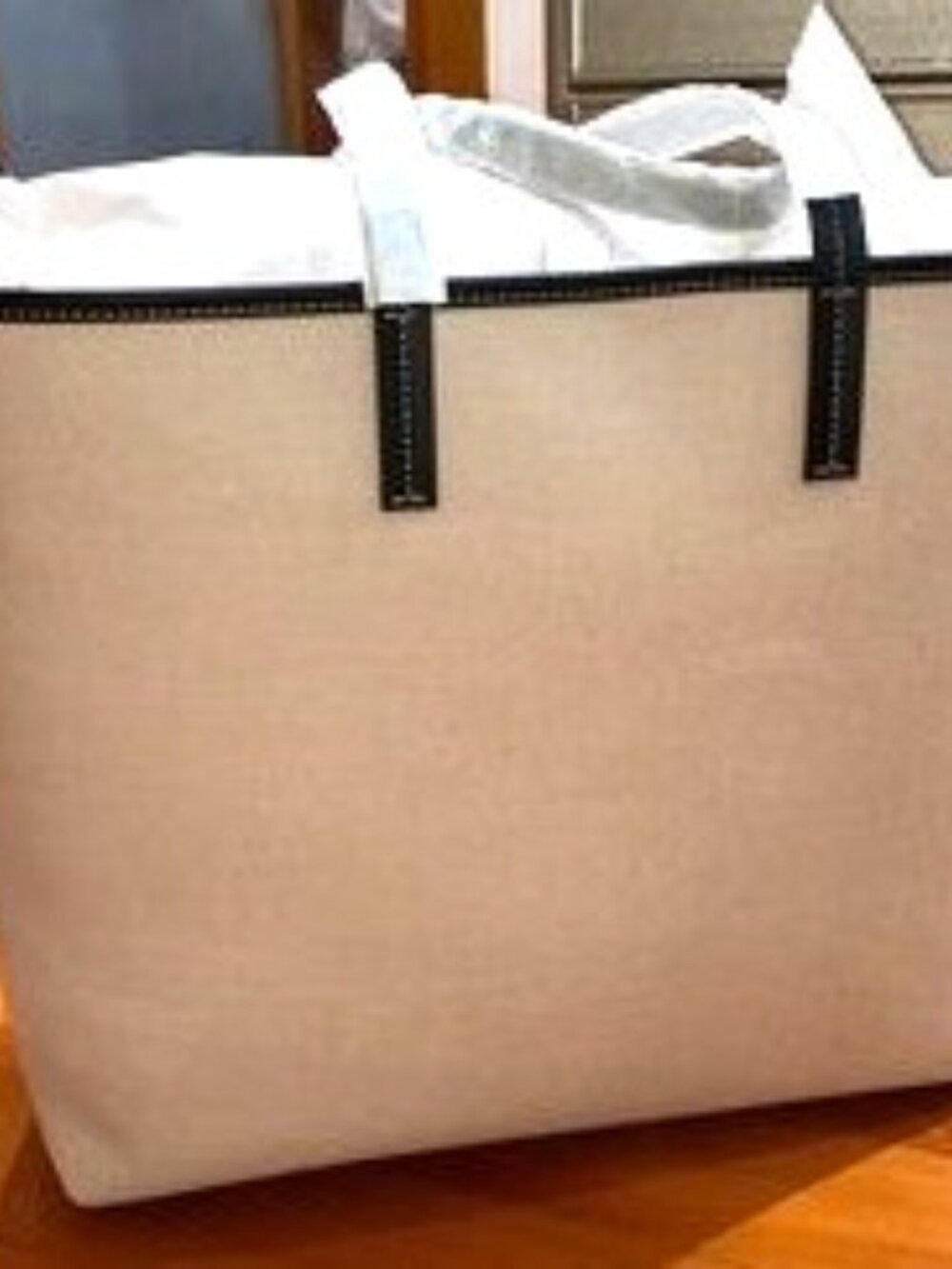 STELLA MCCARTNEY x H&M Large Canvas Tote Bag - Sold Out Online - NWT - Picture 15 of 16